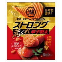 湖池屋ストロング 荒くれ辛子明太 6袋 湖池屋 ポテトチップス スナック菓子 おつまみ
