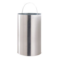 東谷株式会社 トラッシュカン　４０Ｌ　シルバー　ＬＦＳー２３４ＳＶ 155041 1台（直送品）