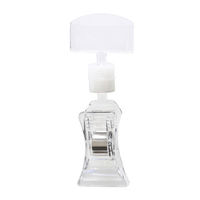 伊藤忠リーテイルリンク　クリップホルダー　ミニホルダー（クリップ小）　カード差し　1袋（10個入）　 オリジナル（わけあり品）