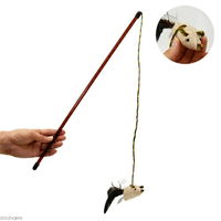 スーパーキャット 猫じゃらし プレインスクイーク ワンズフリックマウス 102556 1個（直送品）