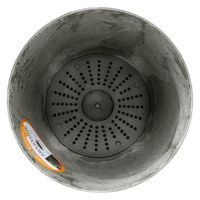 amabro アートストーン ラウンド グレー 22cm 256191 1個（直送品）