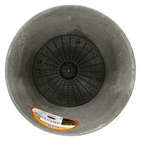 amabro アートストーン ラウンド グレー 27cm 256192 1個（直送品）