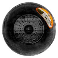 amabro アートストーン ラウンド ブラック 17cm 256195 1個（直送品）