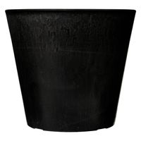 マービスタ ブラックポット シティPOT S 直径20×高さ18cm 穴なし 266518 1個（直送品）