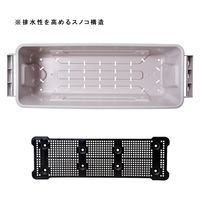 大和プラスチック ガレージコンテナ 55型 ライトグレー 285033 1個（直送品）