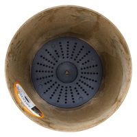 amabro アートストーン ラウンド ベージュ 22cm 256201 1個（直送品）