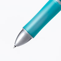 パイロット 多機能ボールペン ドクターグリップ4+1 極細 0.5mm 4色ボールペン+シャープ ミントグリーン軸 BKHDF1SEF-MG 1セット(10本)