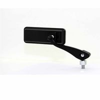 タナックス AMー104ー10 ボールジョイントミラー(角) シルバー鏡 (ブラック) 1セット(2個)（直送品）