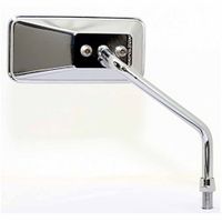 タナックス ACー101ー10R カスタムスクエアミラー 10mm 右 シルバー鏡(メッキ) 1セット(2個)（直送品）