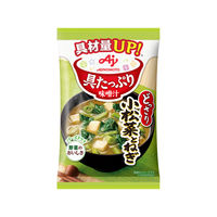 味の素 具たっぷり味噌汁 小松菜とねぎ 1セット（4個）