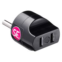 サンワサプライ 海外プラグ変換アダプタ　SE（ドイツ・オランダ・スペイン） TR-AD21 1個（直送品）