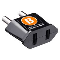 サンワサプライ 海外プラグ変換アダプタ B(インド・ケニア・南アフリカ共和国) TR-AD23 1個（直送品）