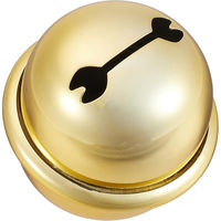 日本紐釦貿易(Nippon Chuko) NBK 福鈴 約75mm ゴールド FSZ-75MM-G　3個セット（直送品）