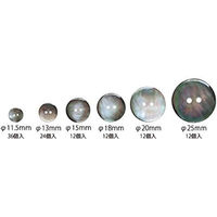 日本紐釦貿易(Nippon Chuko) 日本紐釦貿易 シェルボタン φ25mm IGA206-25　2枚セット（直送品）