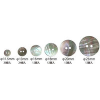 日本紐釦貿易(Nippon Chuko) 日本紐釦貿易 シェルボタン φ20mm IGA106-20　2枚セット（直送品）