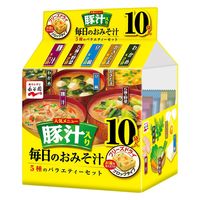 永谷園 毎日のおみそ汁 豚汁入り 5種のバラエティーセット 1セット（20食：10食入×2袋）