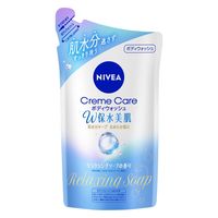 NIVEA（ニベア） クリームケア ボディウォッシュ W保水美肌 リラクシングソープ 詰替 350ml 花王【液体タイプ】