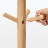 無印良品 ラバー材コートスタンド 幅48×奥行42×高さ173.5cm 良品計画