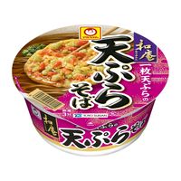 東洋水産　マルちゃん 和庵 一枚天ぷらの天ぷらそば　1セット（6個）カップ麺そば