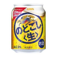 ビール類 発泡酒 のどごし＜生＞ 250ml 缶 1パック 1箱 （24本）