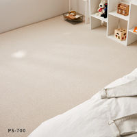 萩原 防炎・撥水付き国産高機能カーペット PS-700 江戸間6畳 ベージュ 600002660 1枚セット