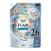 ハミングフレア フラワーハーモニー 詰め替え 特大 940mL 1箱（6個入） 柔軟剤 花王