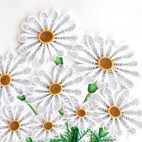 杉田エース カード White DaisiesBL1042 CWT953935 1セット(4枚)（直送品）