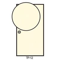 リンテックコマース 絵のふすま紙 和紙タイプ TPー12 95cmX1.85m 2枚入 792672 1セット(2本)（直送品）