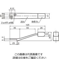 大紀金属 上框用戸当りWB 162282 1セット(6個)（直送品）