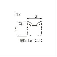 ケージーパルテック フラットレールTA1236UB TA1236UB 1セット(2個)（直送品）