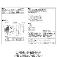 メルコエアテクノロジー SUS製ベントキャップ ギャラリ 網10M AT-75BWS4 1セット(2個)（直送品）