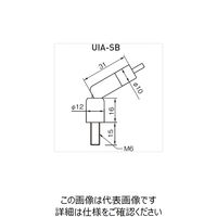 杉田エース インテリア・アンカー用家具ストッパー UIAーSB シルバー 818134 1本（直送品）