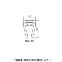 杉田エース H鋼セーフティーガード HSGー18 イエロー 452473 1セット(2個)（直送品）