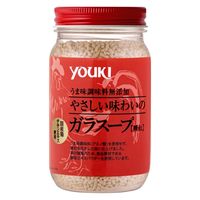 うま味調味料無添加 やさしい味わいのガラスープ 130g 3個 ユウキ食品 顆粒 国産鶏チキンエキス