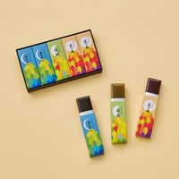 〈とらや〉秋パッケージ小形羊羹5本入 1箱 紙袋付 手土産　ギフト 和菓子　母の日　父の日　敬老の日　お祝い