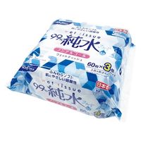Life-do.Plus リファイン 純水99%ウエットティッシュ60枚3P 920410 1パック