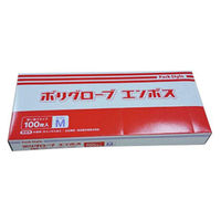 パックスタイル PSポリ手袋 半透明 箱入 M 00437322 1箱（100枚）（直送品）