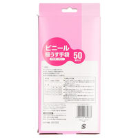 ダンロップ ビニール極うす手袋 パウダーフリー Lサイズ 4904510669633 1個(50枚)