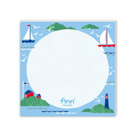 セキセイ フィンダッシュ ふせんメモ ヨット FINN-7883-00 1冊