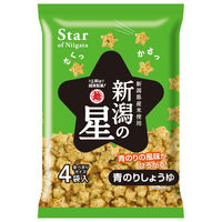 新潟の星 青のりしょうゆ 12袋 越後製菓 煎餅 おせんべい