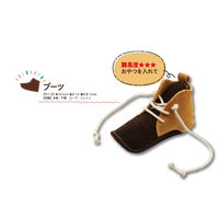 牛革まじ噛みトイ ブーツ 1個 犬用 おもちゃ ドギーマン デンタルケア