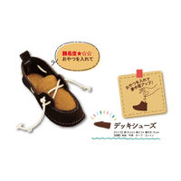 牛革まじ噛みトイ デッキシューズ 1個 犬 おもちゃ ドギーマン デンタルケア