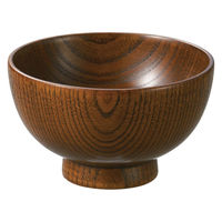 無印良品 漆器 すり漆汁椀 小 約直径10.5×高さ6cm 1セット（5個） 良品計画