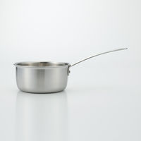 無印良品 ステンレスアルミ全面三層鋼片手鍋 約1.5L 約幅36×高さ13cm 良品計画