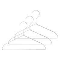 無印良品 アルミ洗濯用ハンガー 約幅33cm 3本組 1セット（6本：3本組×2） 良品計画