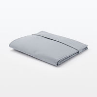 無印良品 ポリエステルトラベル用ウォレット グレー 約11×9.5cm 良品計画