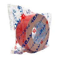 パイロン クロステープ 赤 幅50mm×長さ25m HE-110-4 共和 1巻