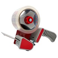 共和 Siatハンドカートンシーラー テープ幅50mm用 赤 KA-021 1セット(5台入)