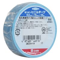【ビニールテープ】 ミリオン 電気絶縁用ビニルテープ 空 幅19mm×長さ10m 共和 1セット（5巻入）
