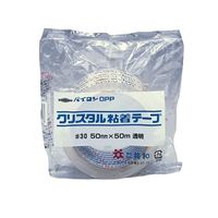 パイロン クリスタル粘着テープ 幅50mm×長さ50m 透明 HS-4500CA 共和 1箱（60巻入）